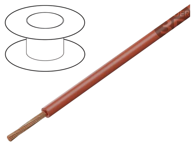 Žica 0.75mm2 60V FLRY-B crvena