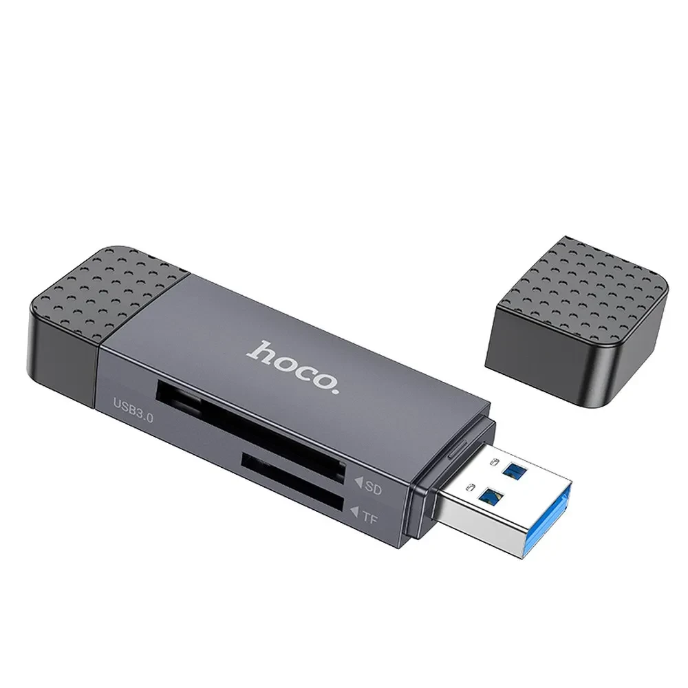 USB-A USB-C čitač kartica HOCO 2/1