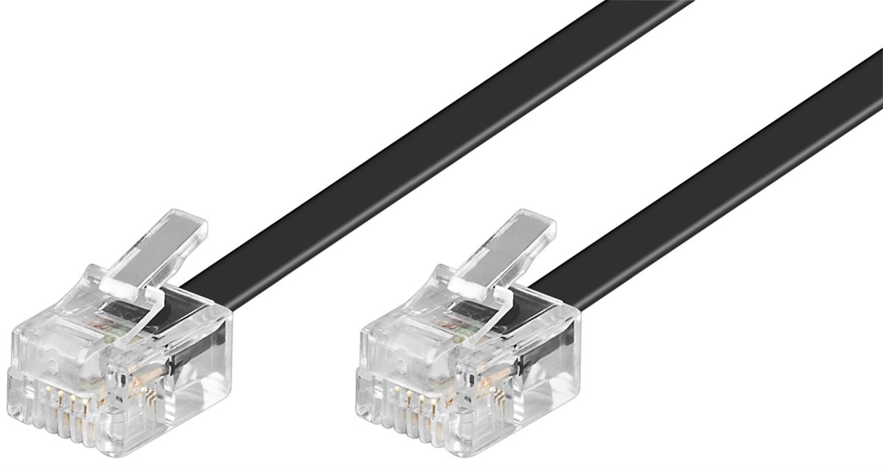 Telefonski kabal 6m GOOBAY RJ11