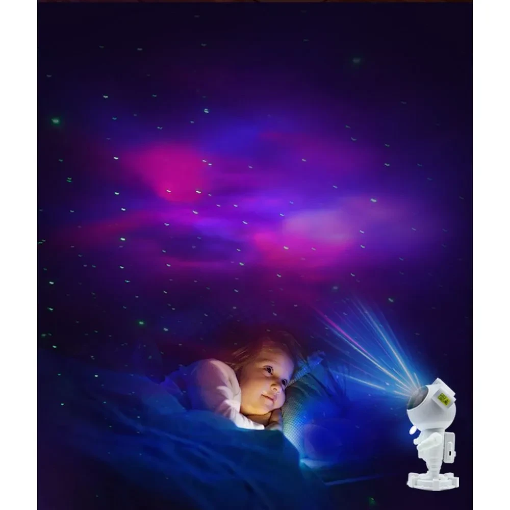 RGB LED dječiji projektor astronaut sa ugrađenim zvučnikom OEM X2501
