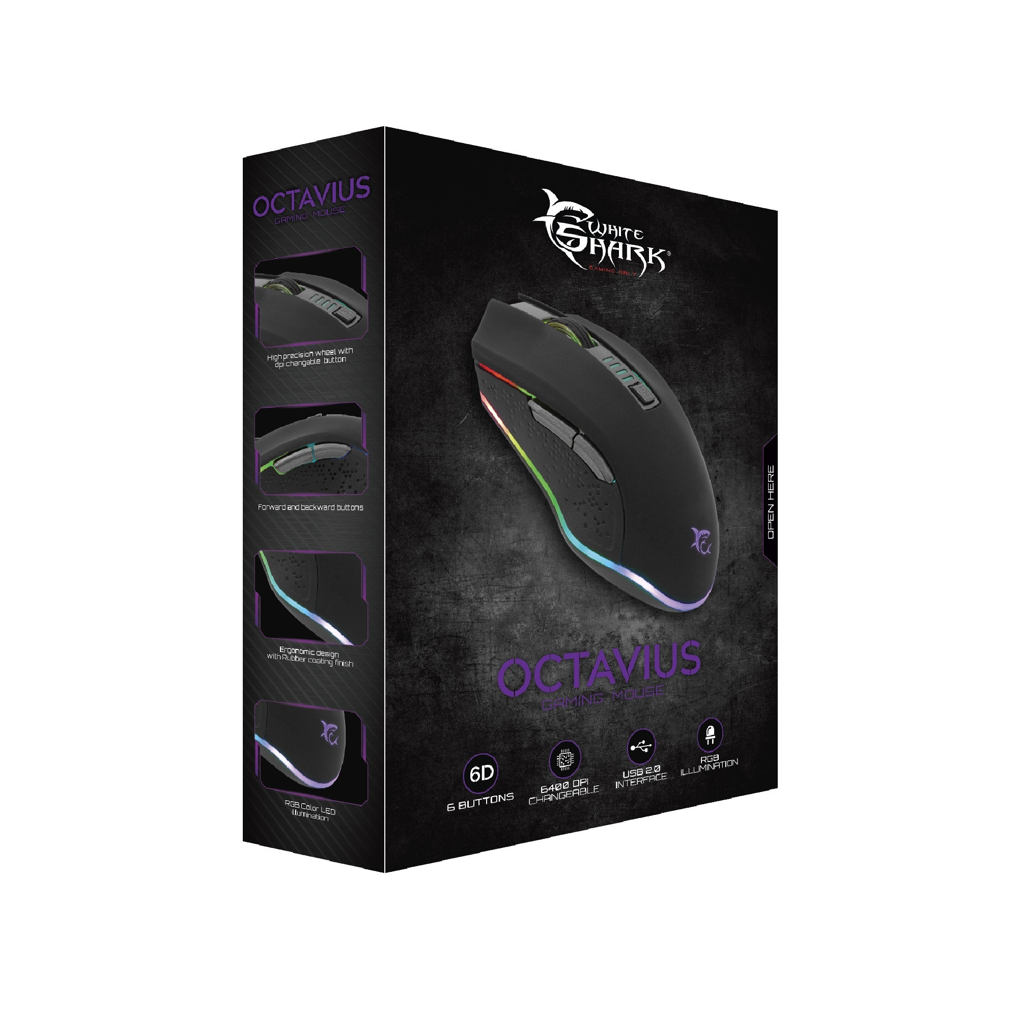 Gaming miš WHITE SHARK  GM-5002 Octavius