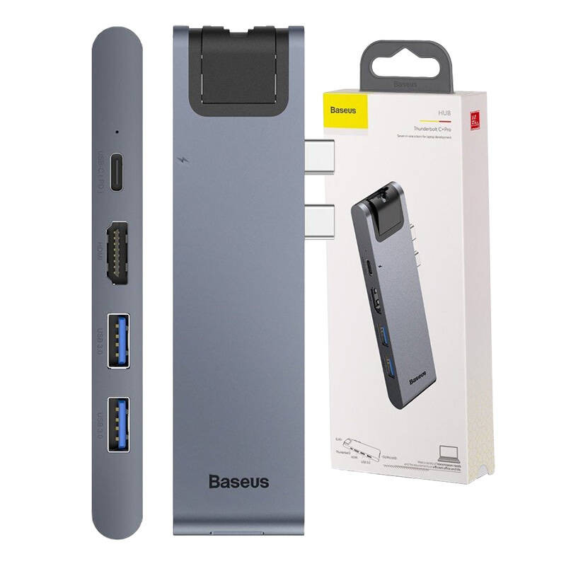 Multiport 7u1 BASEUS za MacBook USB-C HUB