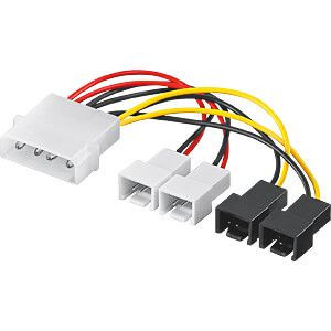Kabal za napajanje 5.25 Molex na PCI-E 2x12V / 2x5V GOOBAY