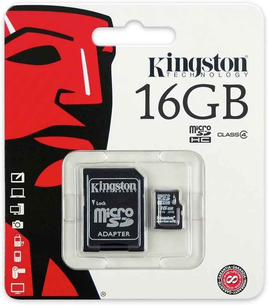 Memorijska kartica KINGSTON microSD 16GB Class 4