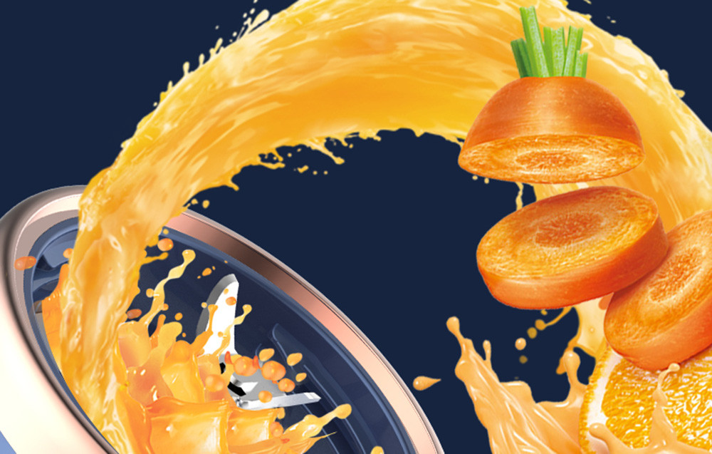 Prijenosni snažni blender DEERMA Juice NU06 plavi