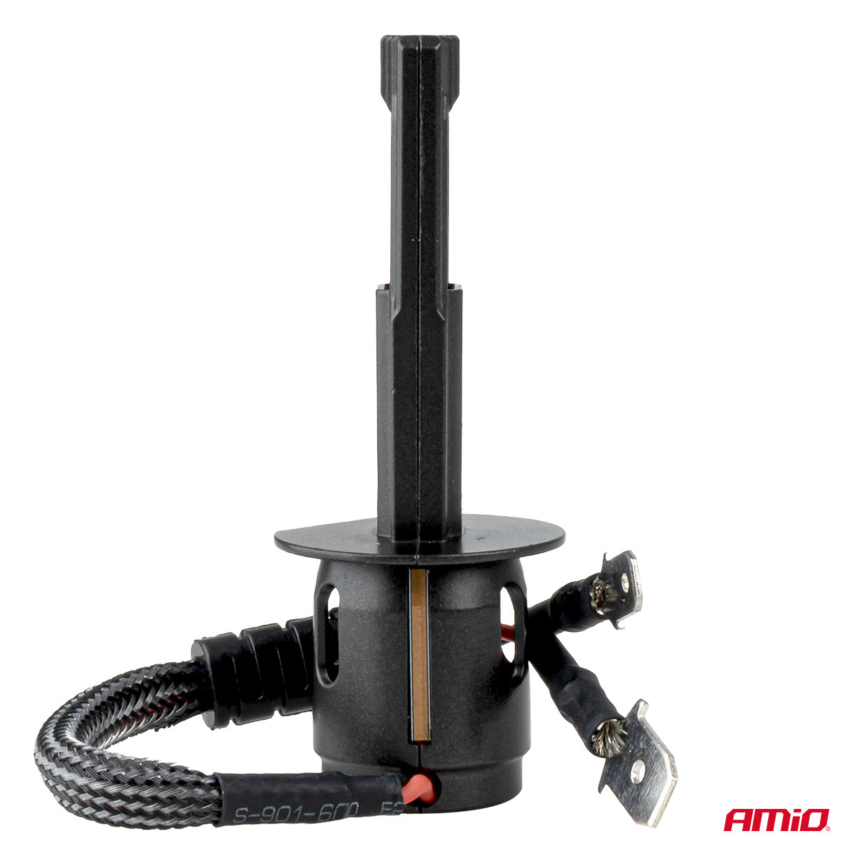 Auto sijalica H1 Pro LED 6000K Black Full Canbus AMIO