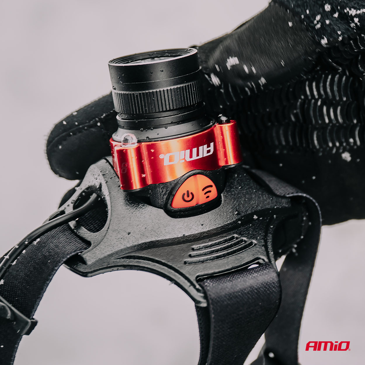 Naglavna punjiva T6 LED lampa sa senzorom pokreta AMIO