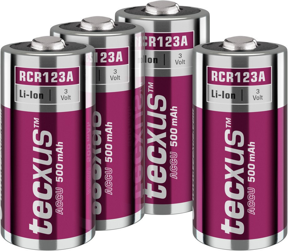 Punjiva baterija PRC123 TECXUS SET 4/1