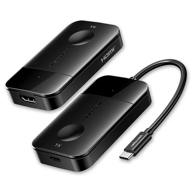 Bežični extender USB-C na HDMI do 50m sa transmiterom i reciverom VENTION ADOBB