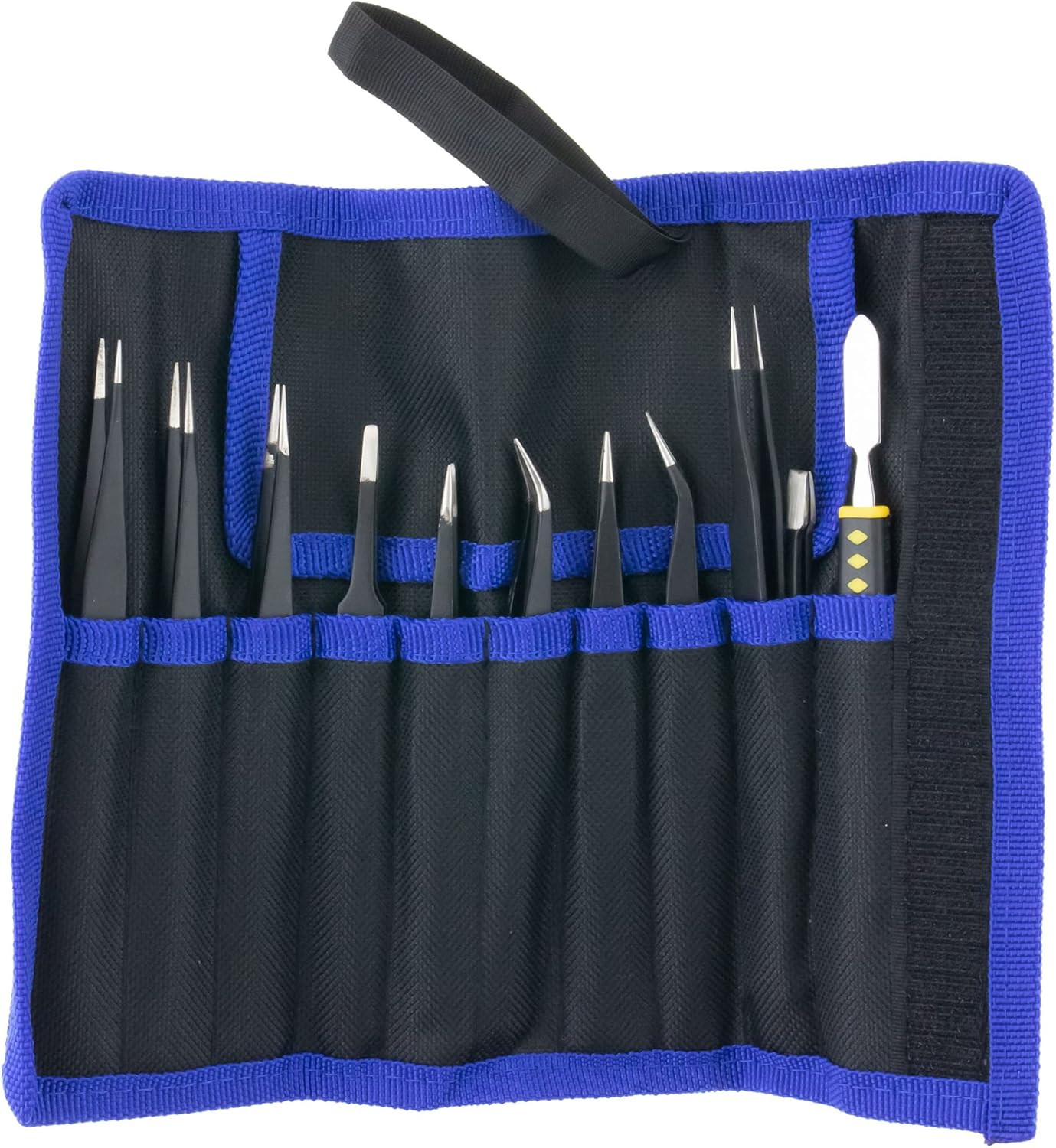 Set preciznih pinceta ESD 10 kom SEKI