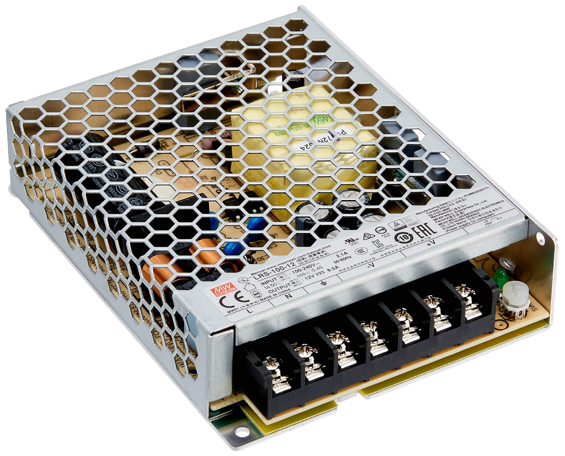LED napajanje 100W 12V MEAN WELL LRS-100-12