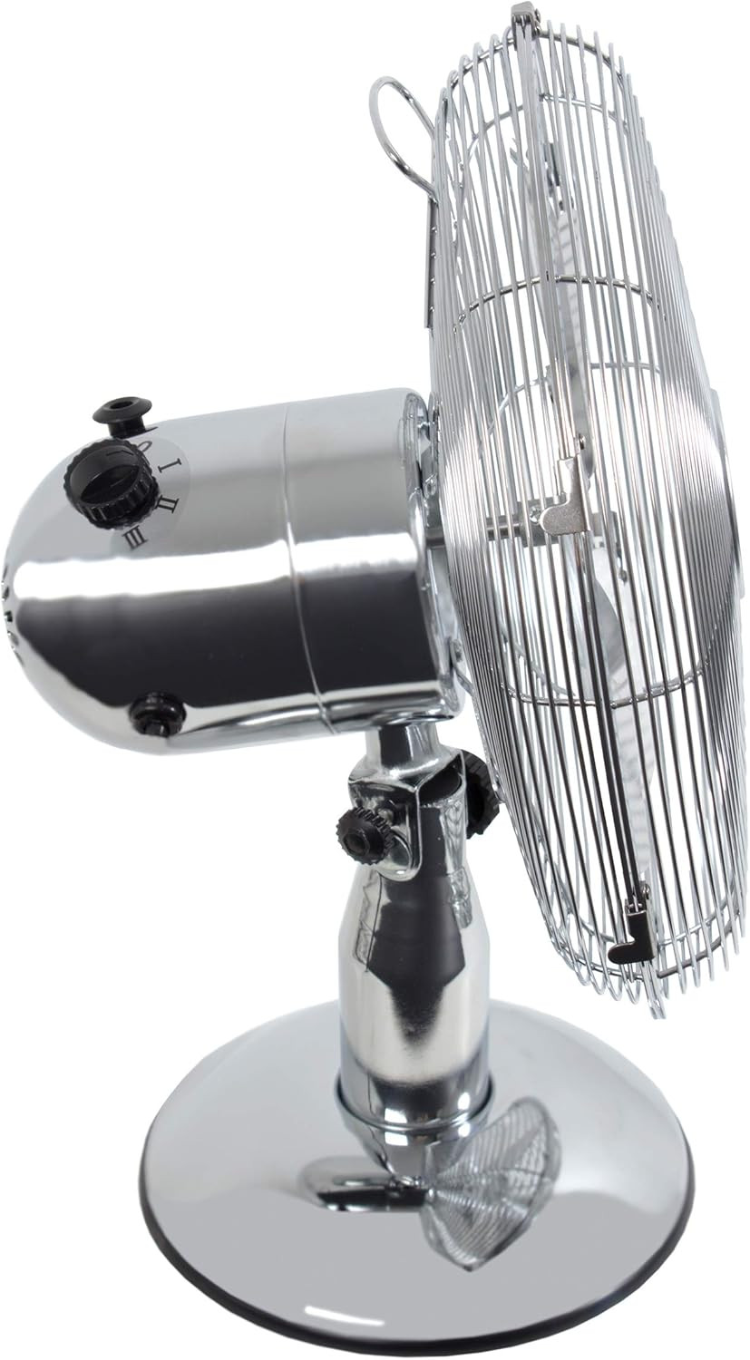 Stolni elegantni ventilator SUNTEC COOLBREEZE 3000TVM metalik sivi