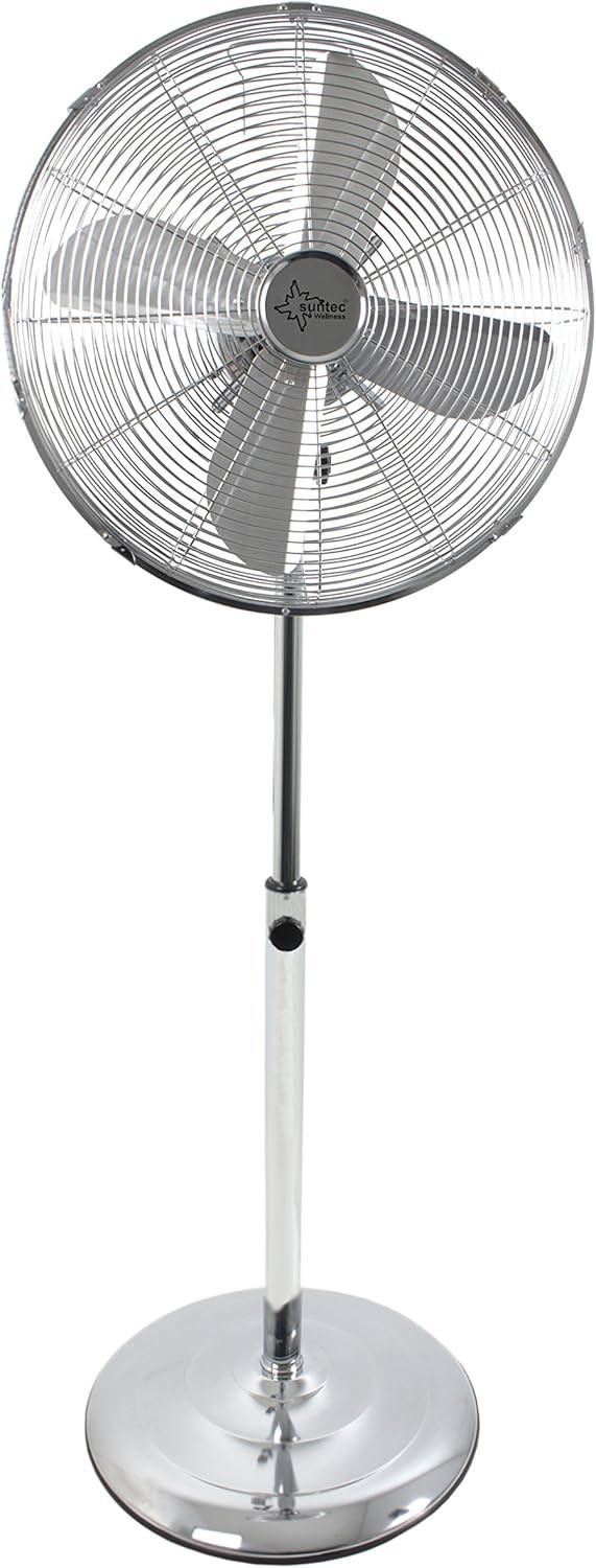 Podesivi elegantni ventilator SUNTEC COOLBREEZE 4000SVM metalik sivi