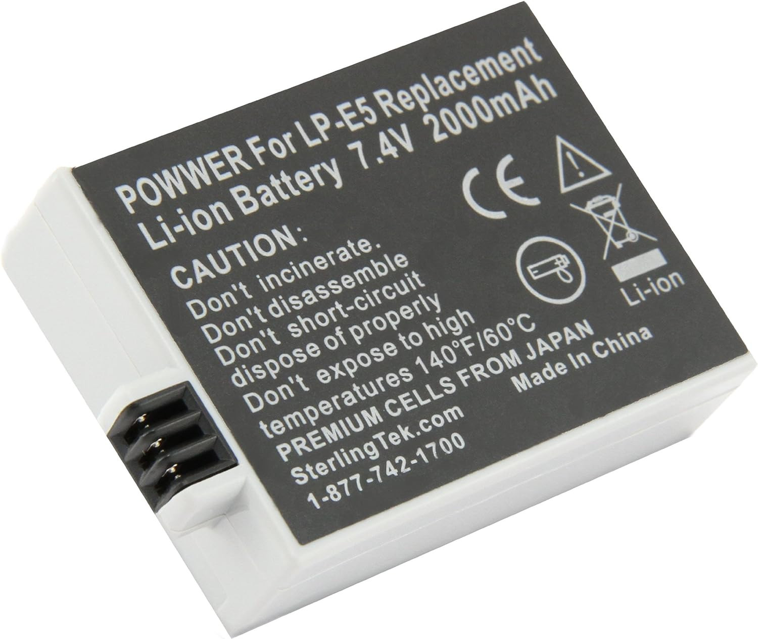 Baterija za kameru DSLR Canon LP-E5 VHBW 7.2 800mAh