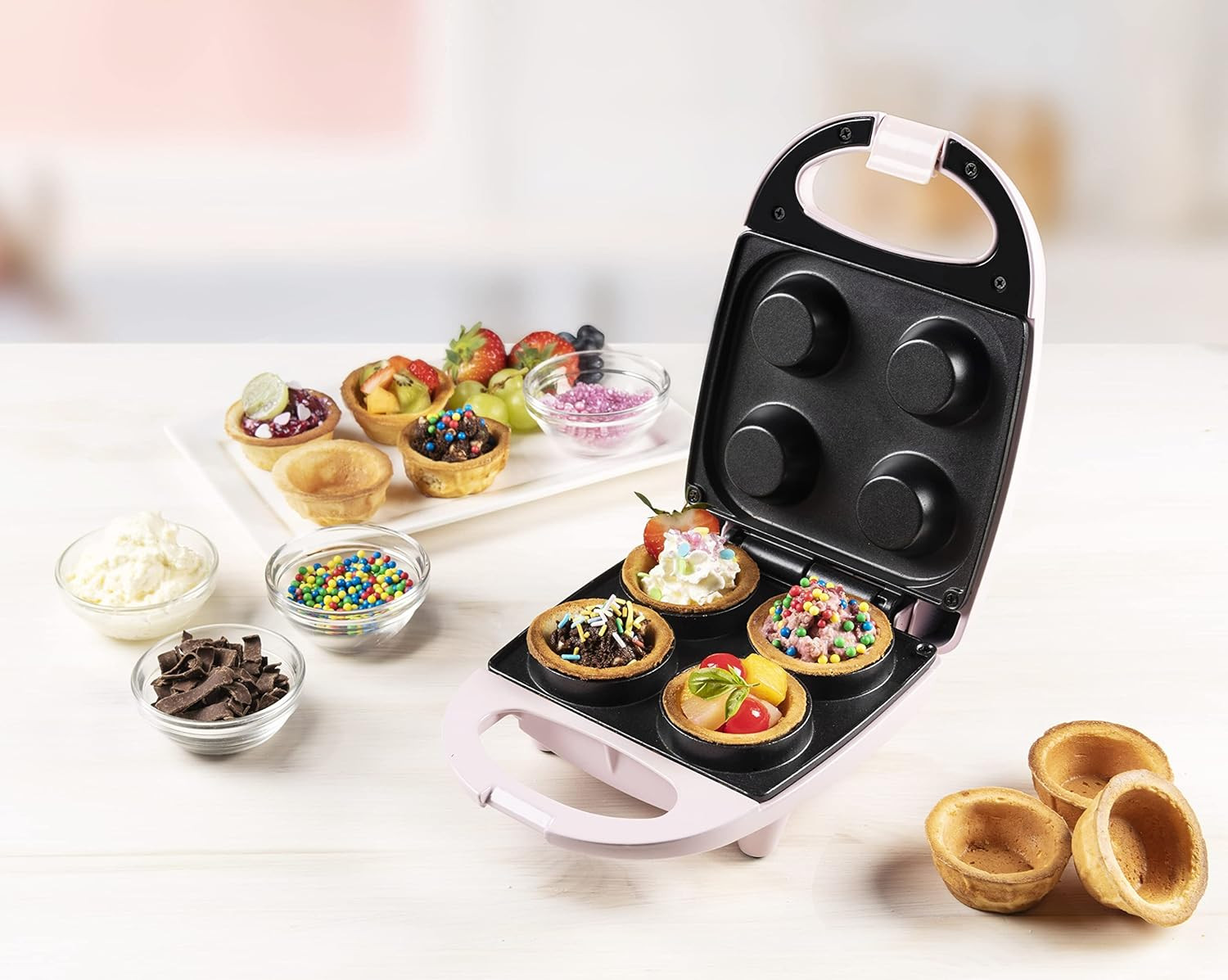 Aparat za waffle korpice BESTRON AWCM4P