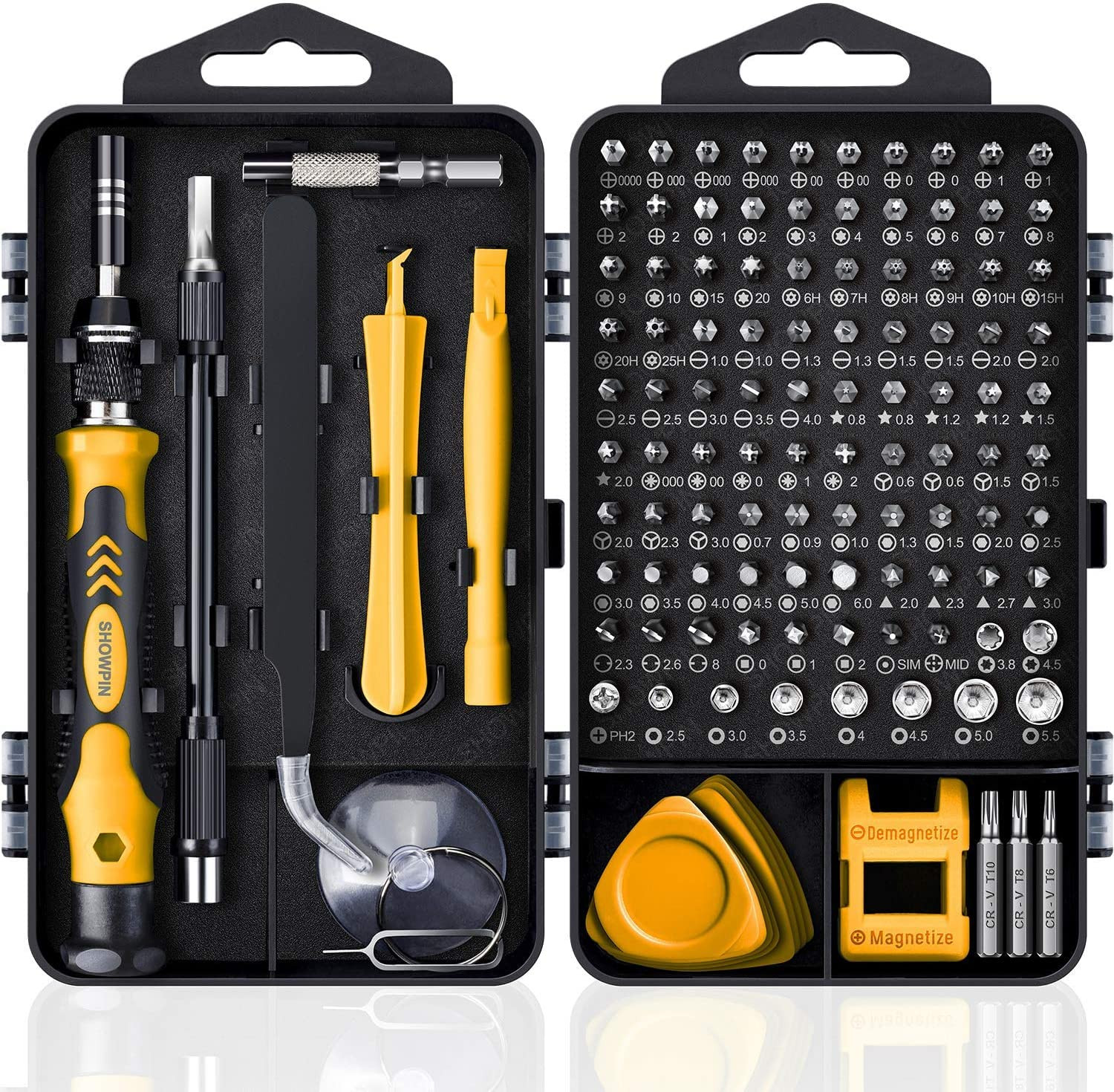 Set preciznih odvijača 115/1 nastavaka SEKI