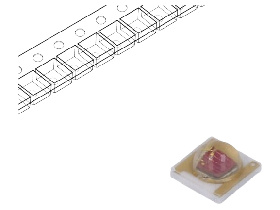 Infracrvena dioda 3.45x3.45x1.95mm 1.8...2.6V DC