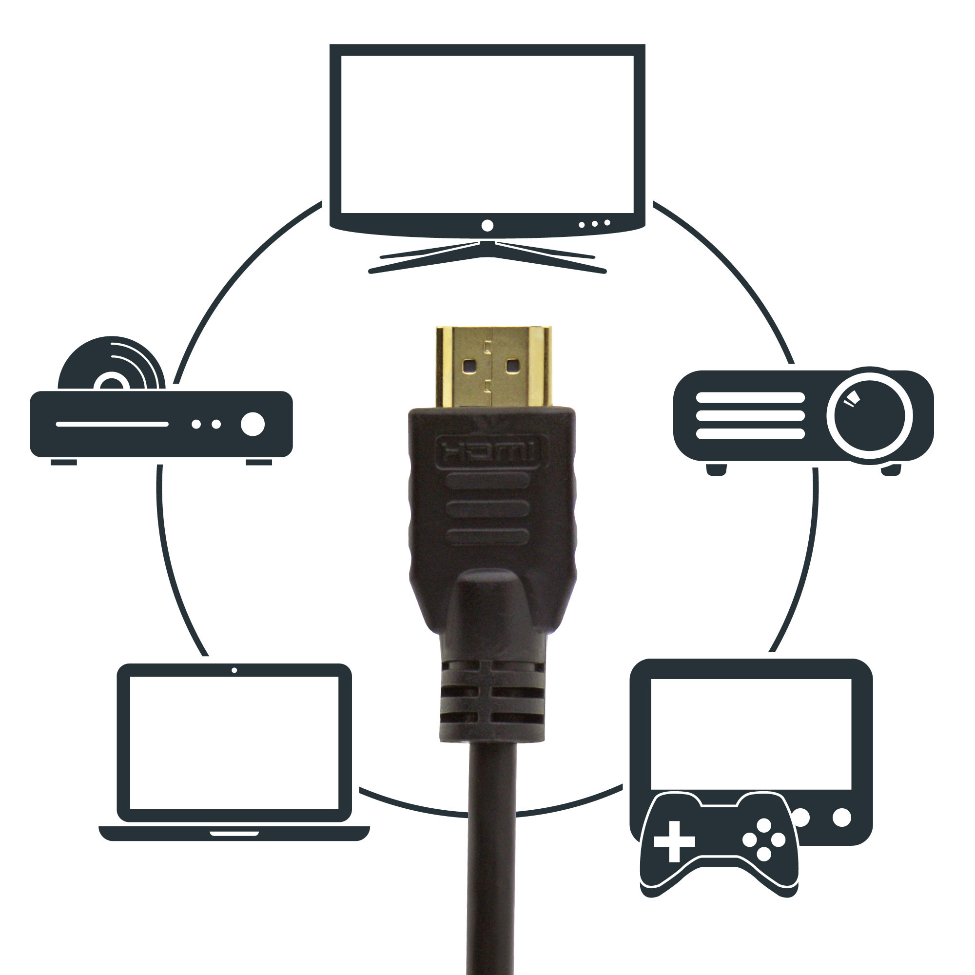 HDMI kabal 2.0 60Hz 25m - slika 2