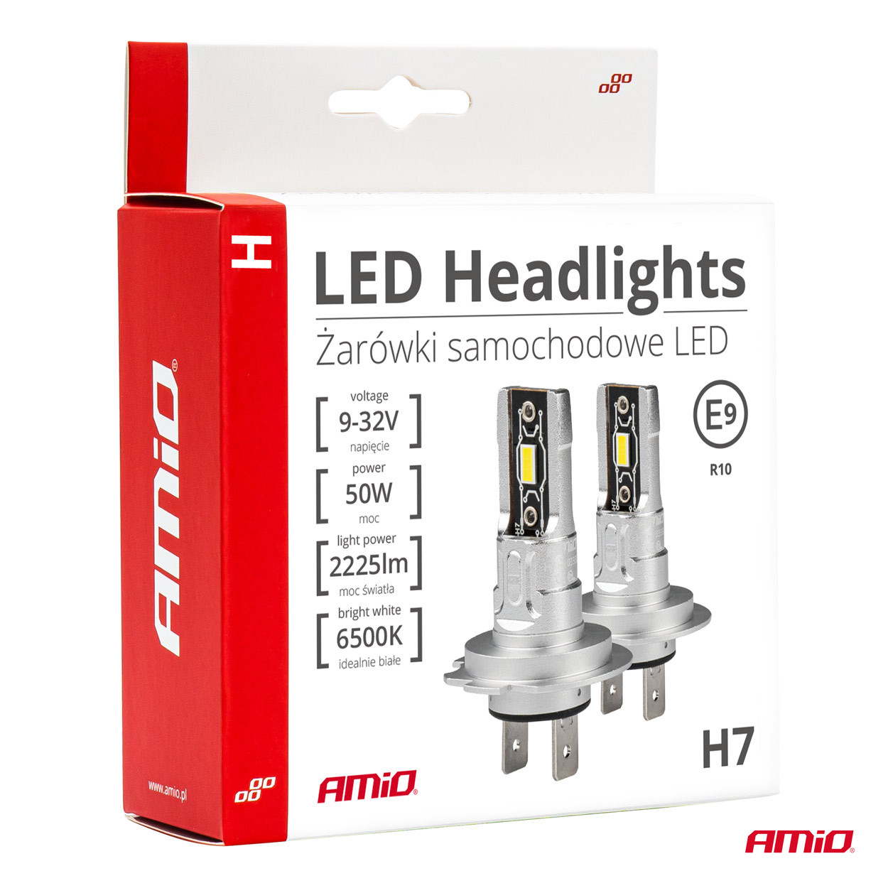 Auto sijalica H7 mini LED 6500K AMIO
