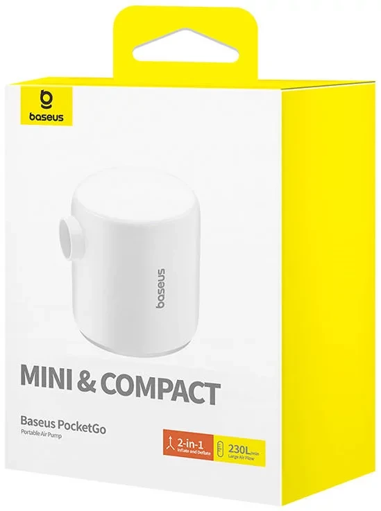 Prijenosni mini kompresor BASEUS PocketGo