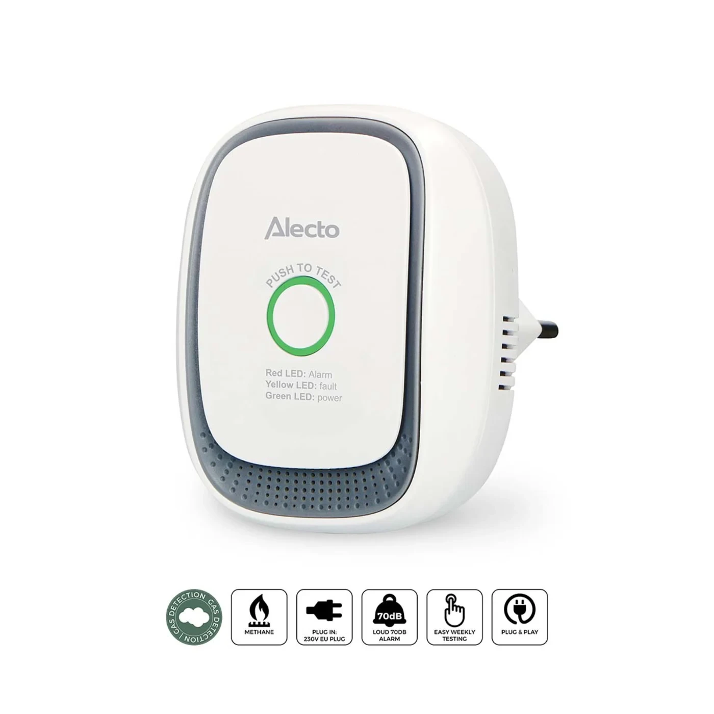 Detektor metan gasa ALECTO GA11