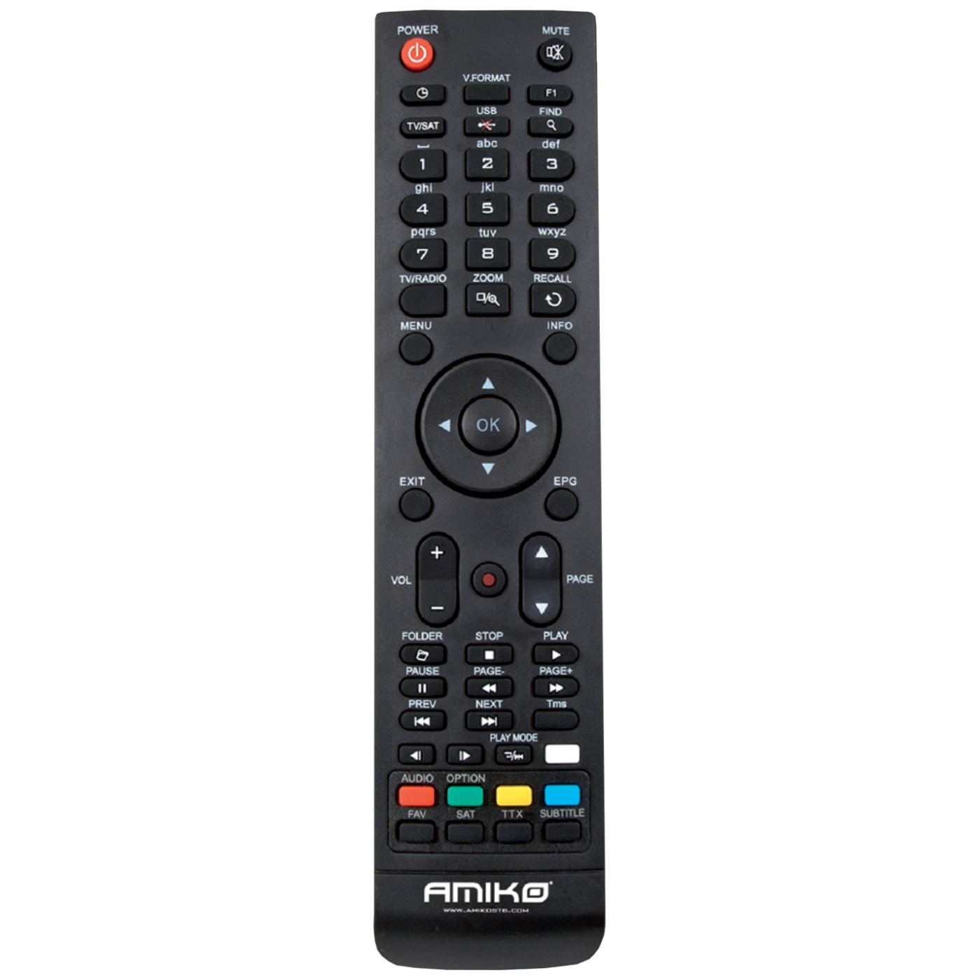 Prijemnik AMIKO DVB-S2+T2/C