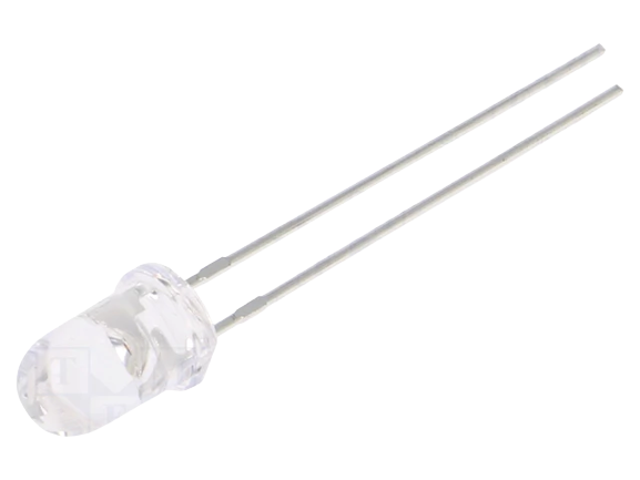 LED dioda crvena 5mm 2.5V L-53SRC-J4