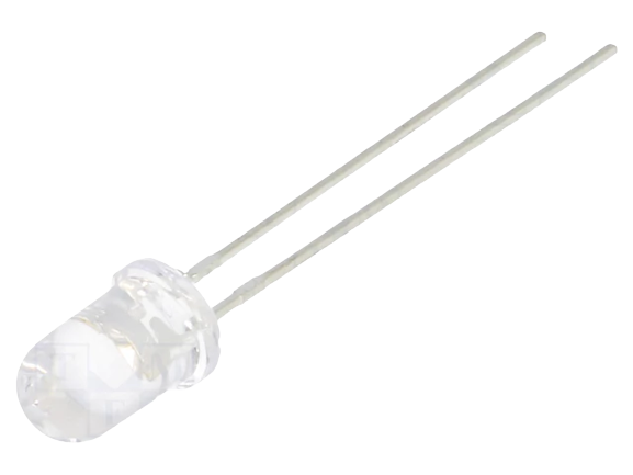 LED dioda zelena 5mm 4.1V