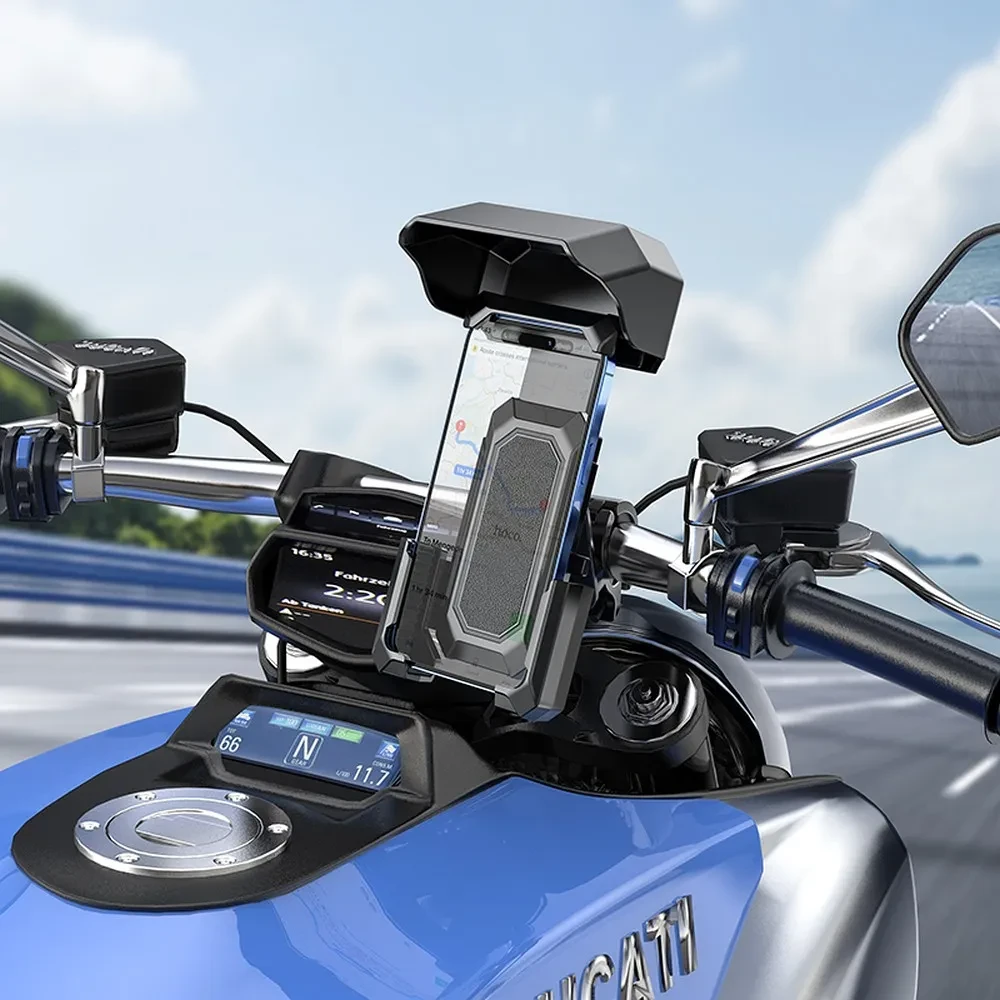 Nosač za telefon za bicikl i motor H31 CRNI