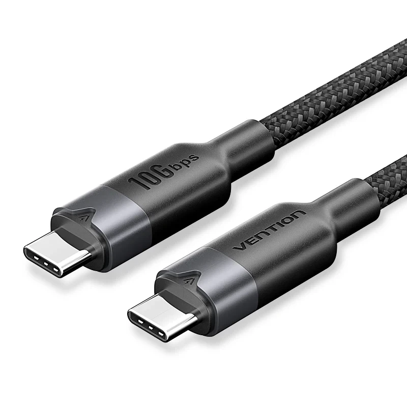 Kabal USB-C na USB-C 100W GEN2 3.2 VENTION 1m crni