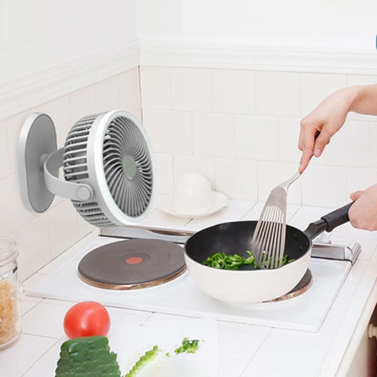 Stolni USB ventilator sa LED svjetlom MLS6110