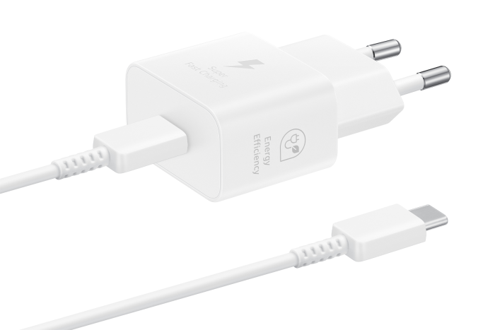 Punjač USB-C sa kablom 1m SAMSUNG 25W EP-T2510XWEGEU