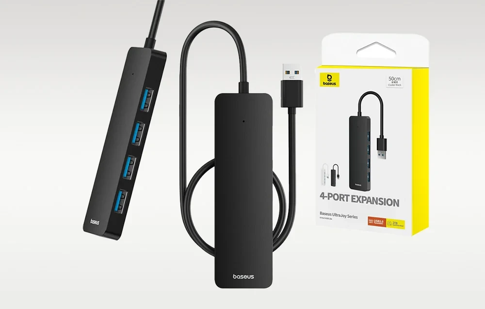 HUB BASEUS 4 u 1 USB-A
