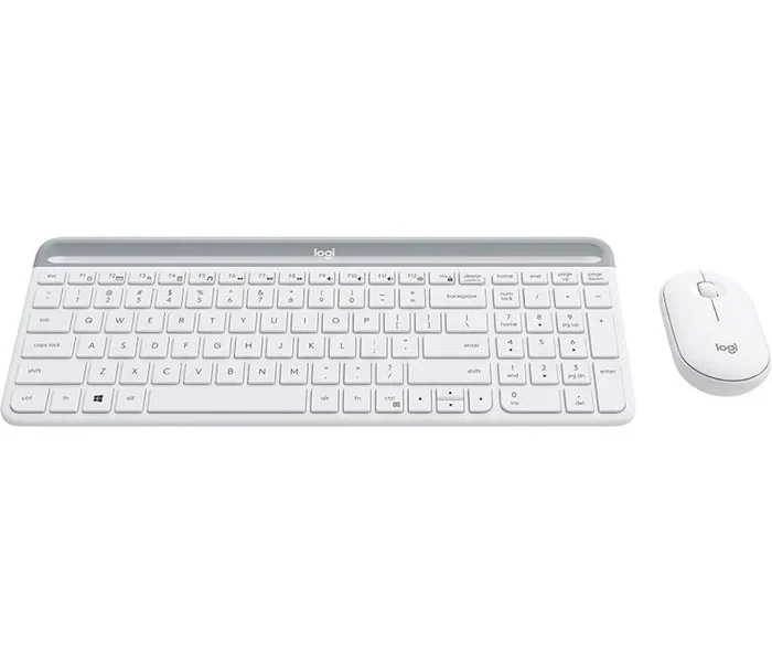 Set tastatura i miš LOGITECH MK470 Slim bijeli - slika 2