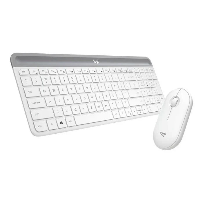 Set tastatura i miš LOGITECH MK470 Slim bijeli - slika 5