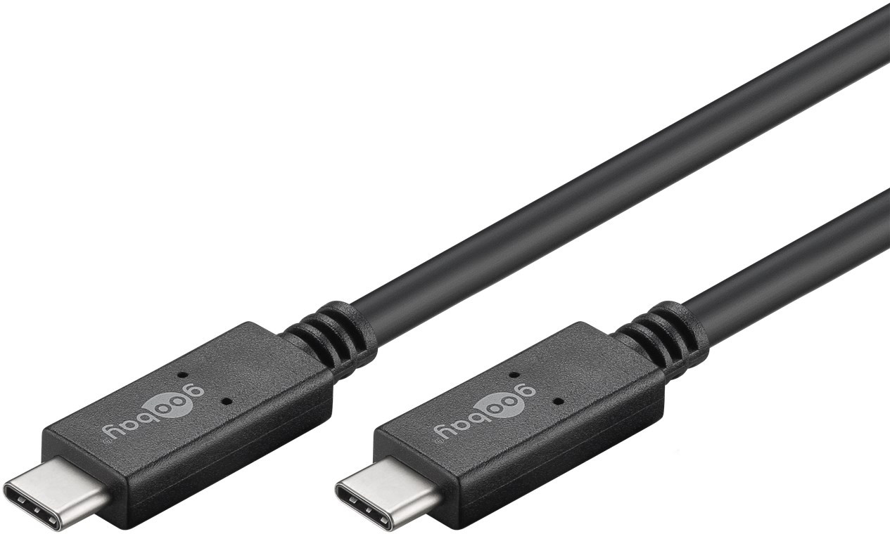 Kabal USB-C 60W 5A GOOBAY 1m crni