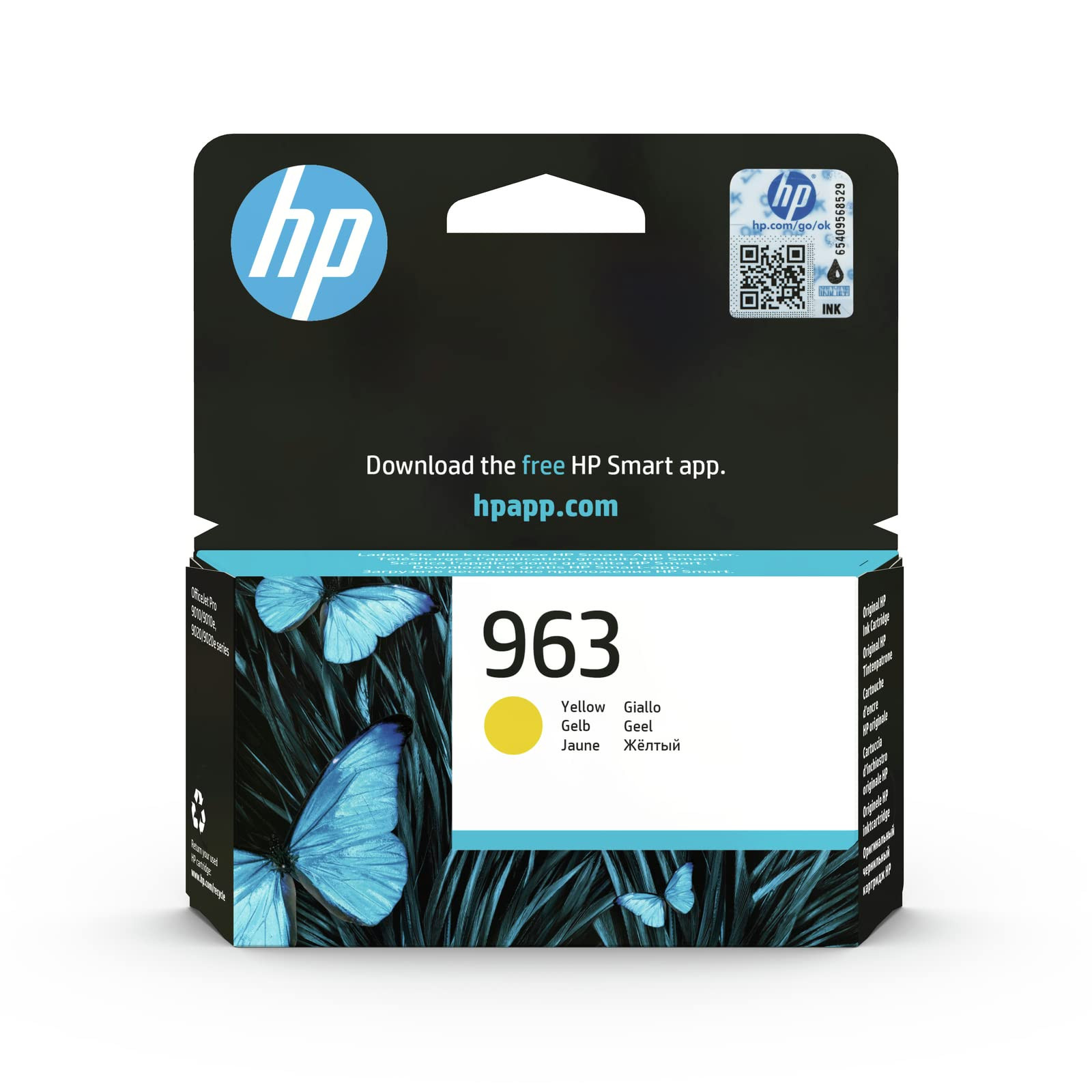 Tinta HP 963 yellow JA25AE