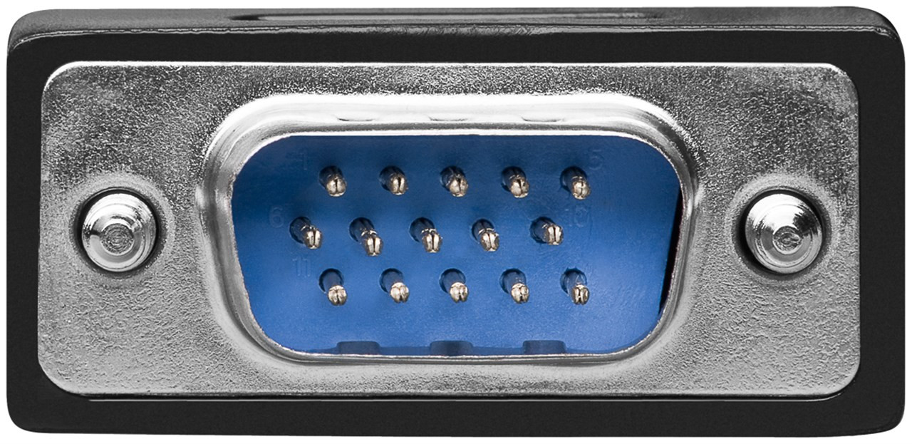 Adapter DVI-I na VGA Ž/M