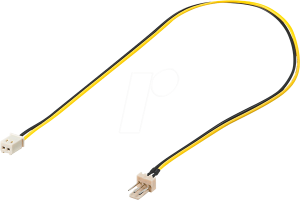 Napojni kabal za ventilator  3pin na 2pin GOOBAY  30cm