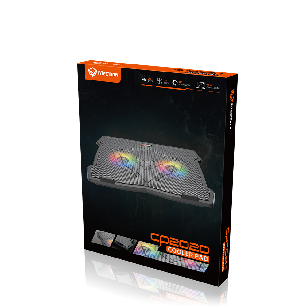 Hladnjak za laptop sa RGB osvjetljenjem MEETION CP2020