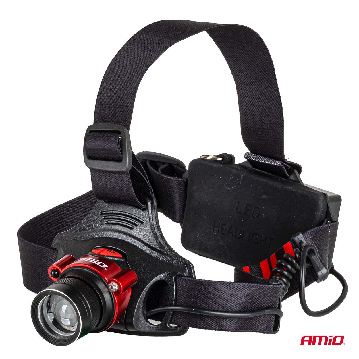 Naglavna punjiva T6 LED lampa sa senzorom pokreta AMIO