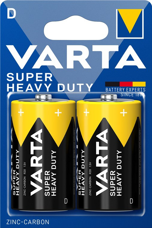Baterija R20 D VARTA