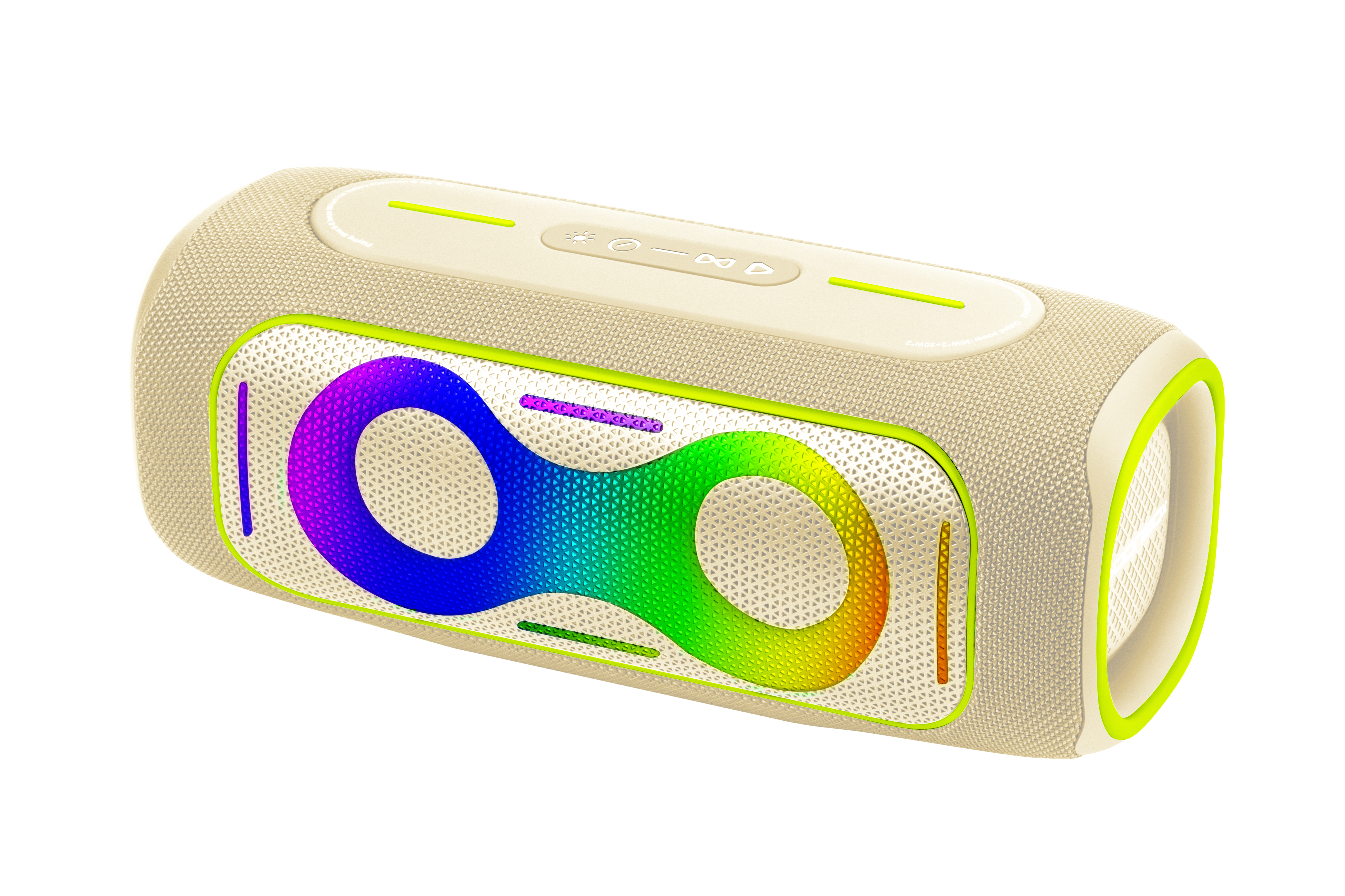 Prijenosni bluetooth zvučnik SOONBOX S8600MAX bež khaki