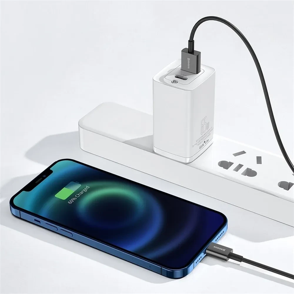 Kabal USB-A na Lightning 1m BASEUS sa snagom 20W
