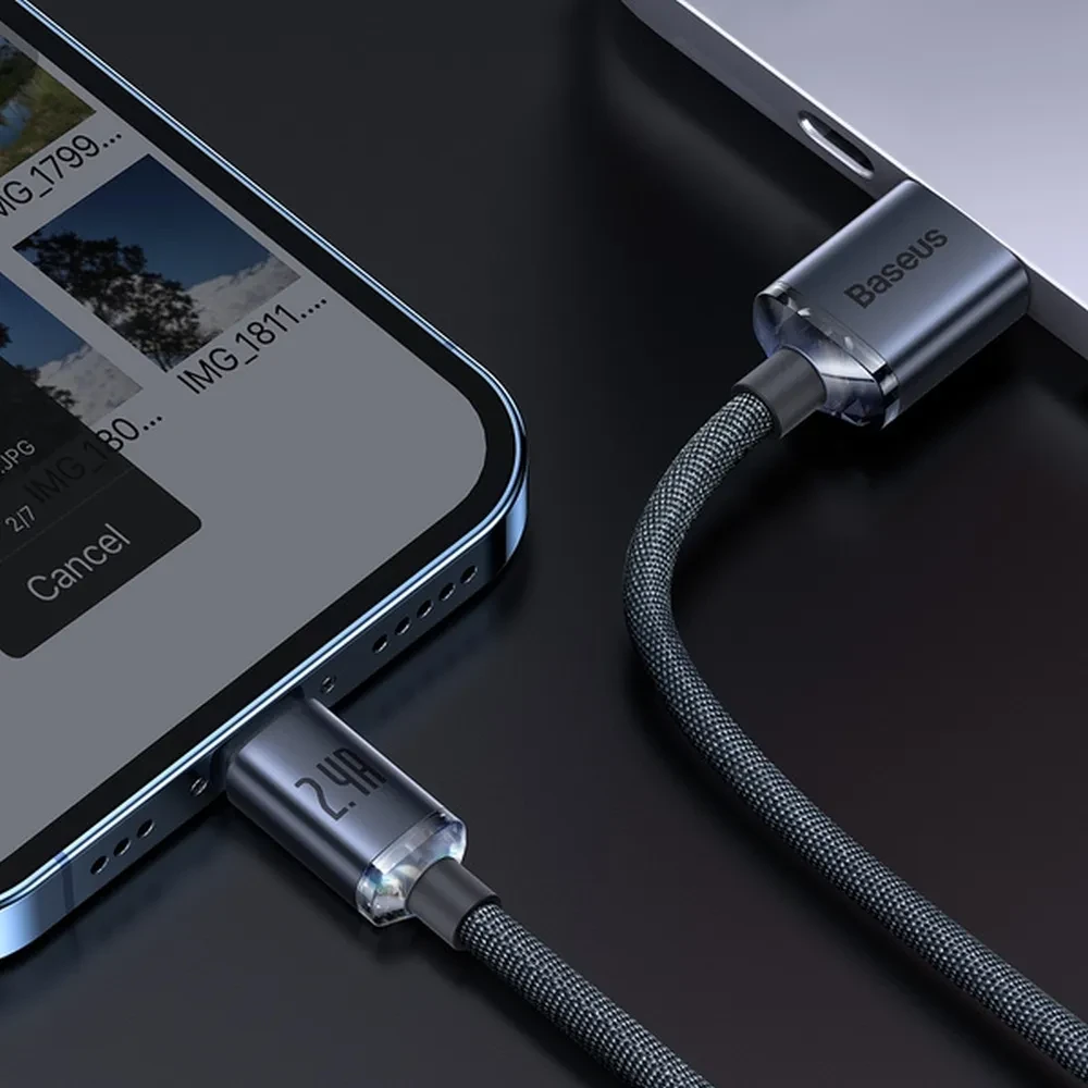 Kabal USB-A na Lightning 2m BASEUS sa snagom od 18W