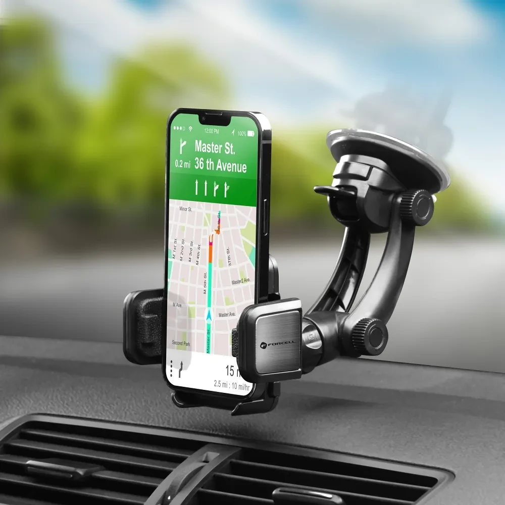 Auto nosač za telefon FORCELL Chrome III