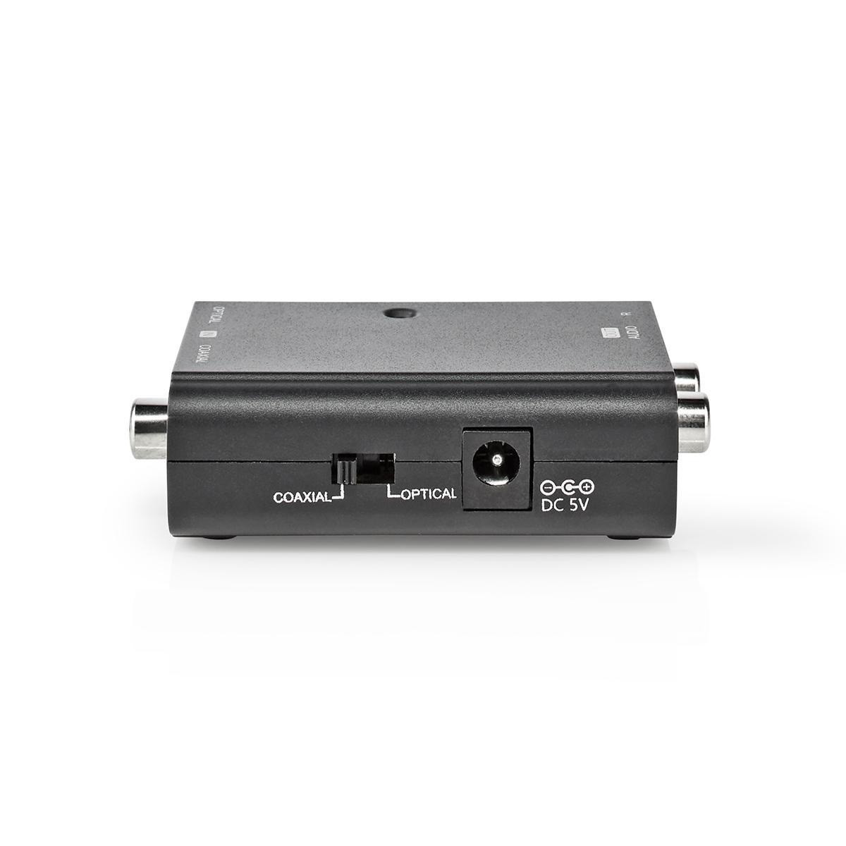 Digitalni audio konverter RCA Toslink na 2X RCA NEDIS - slika 3