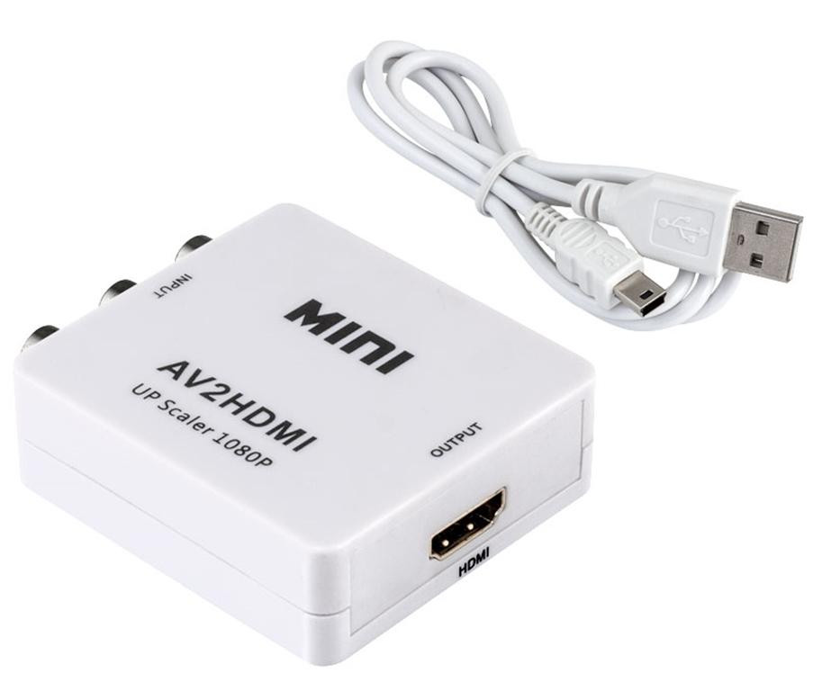 Konverter 3xRCA na HDMI