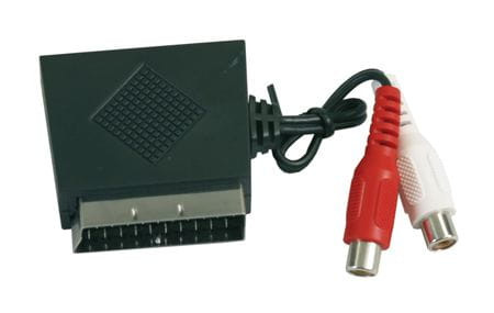 Adapter SCART na 2xRCA