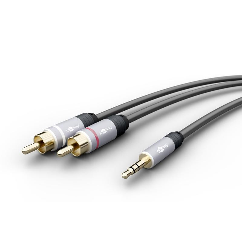 AUX kabal- 2x RCA GOOBAY 1.5m
